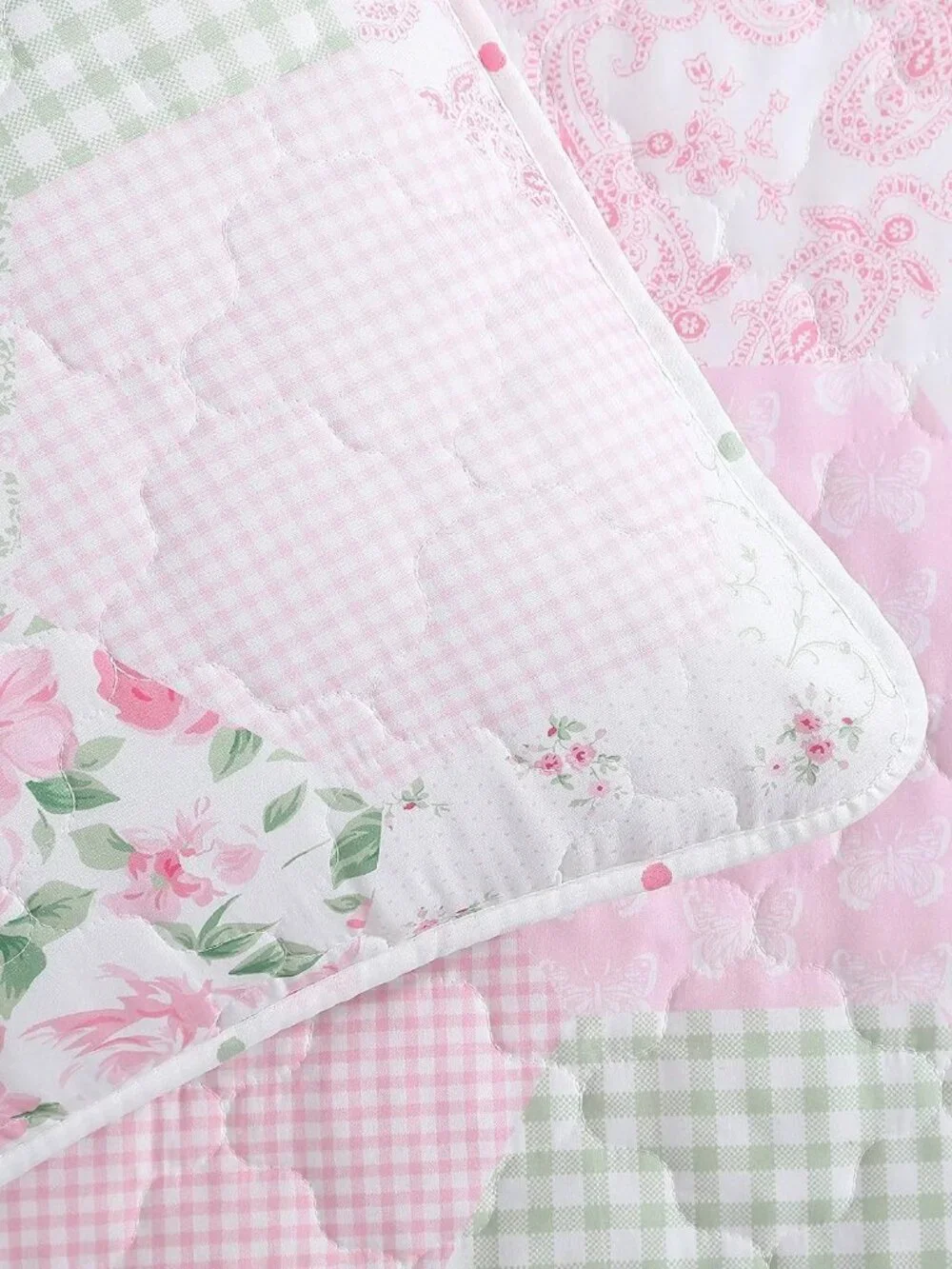 Kids - Full Quilt Set, Reversible Brushed Microfiber Bedding with Matching Pillo